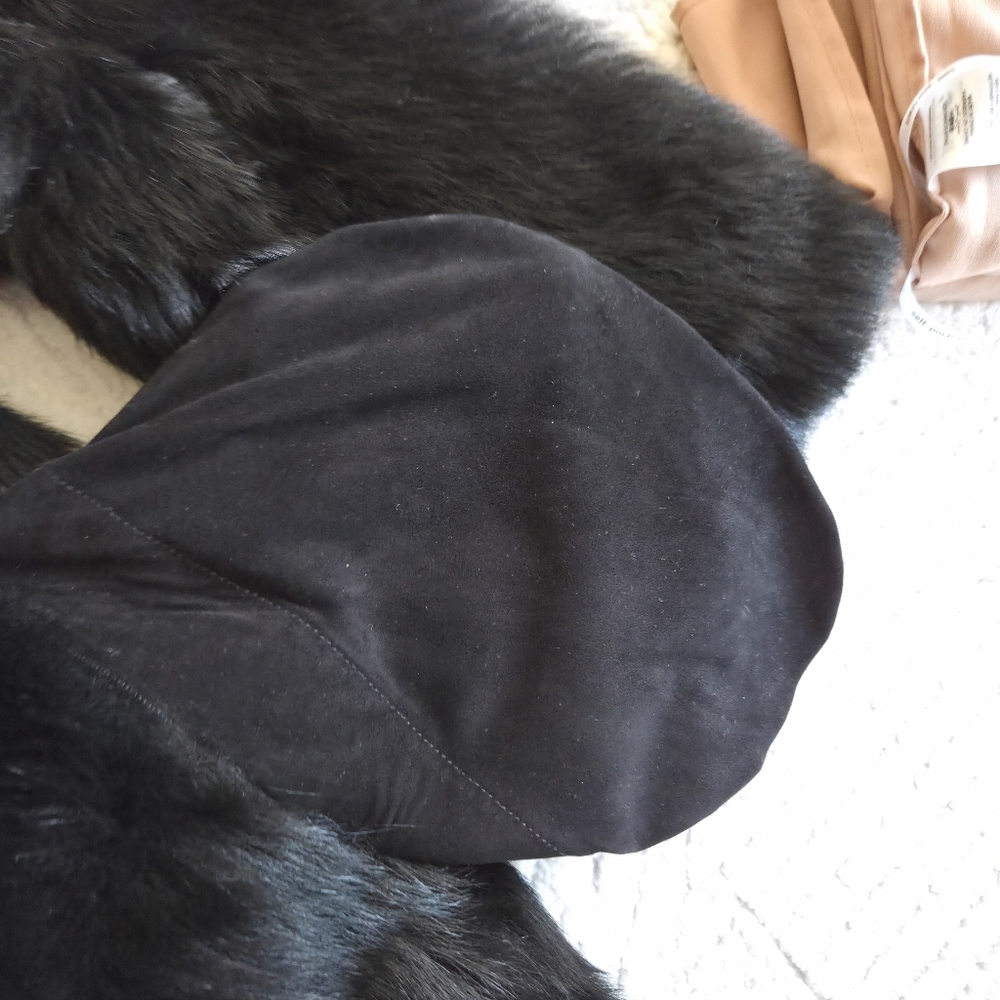 Theory Toscana Reversible Shearling and Leather Coat P Like New - Picture 7 of 8